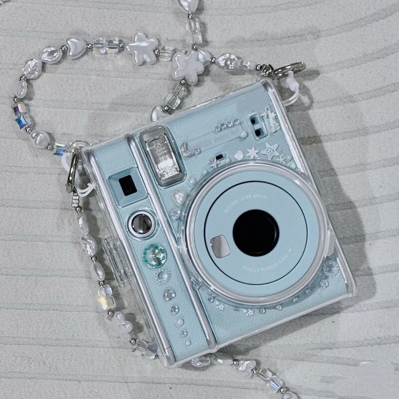 Mini40 Transparent Crystal Protective Instax Camera Case Accessories