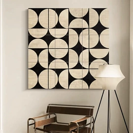 现代装饰画;油画