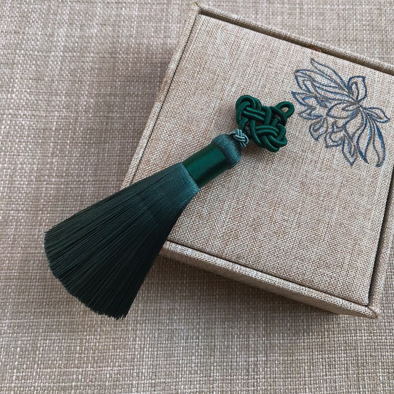 순수한 짙은 녹색