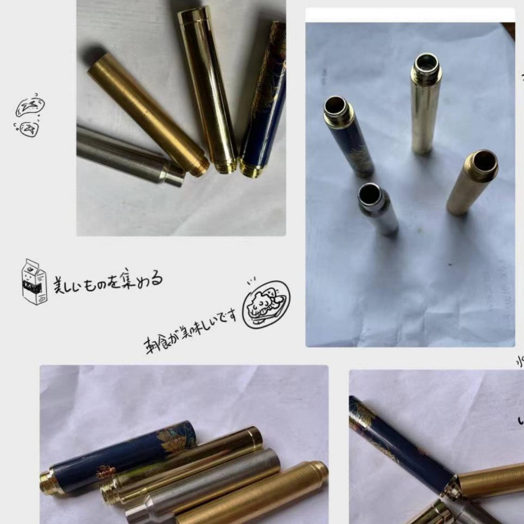 阀杆迷你充气打火机超细烟型金属砂轮点烟器微型设计便携创意安全