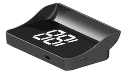 Beidou Vehicle-Mounted Hud Head-Up Vehicle HUD - 3inch-bicycle-speed-white-projection-silent-version-usb-cable