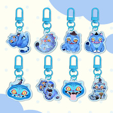 定 制亚克力钥匙扣卡通动漫周边双面挂件装饰钥匙链礼品手机挂件