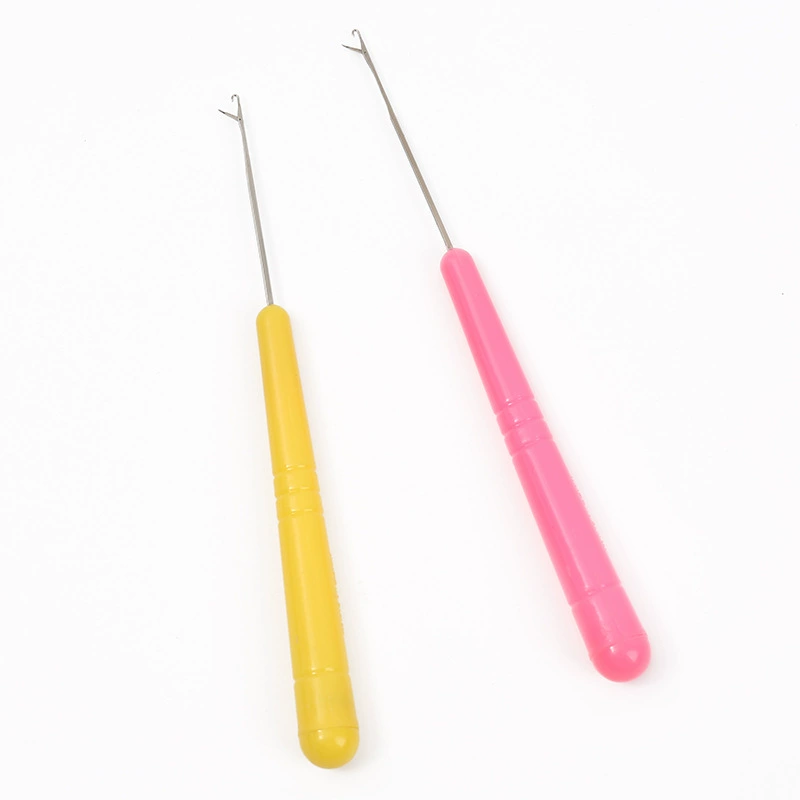 Цветные пластиковые ручки маленький язык крючком