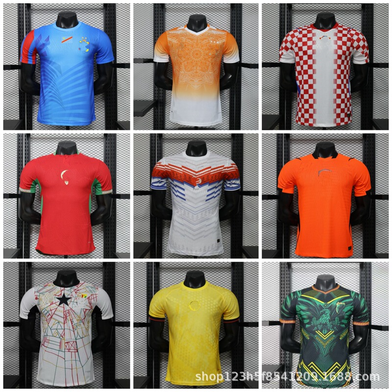 2026 World Player Jerseys: France, Morocco, Mexico, Congo, South Korea, Ghana, Netherlands, USA, Cameroon