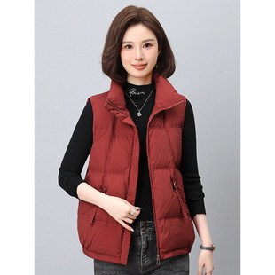[Buke] 24 Winter Hangzhou Italian Leisure 80 White Duck Down Vest