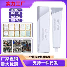 STYLEFIT发廊专用护发单支潮色染发理发店美发店盖白发染发剂