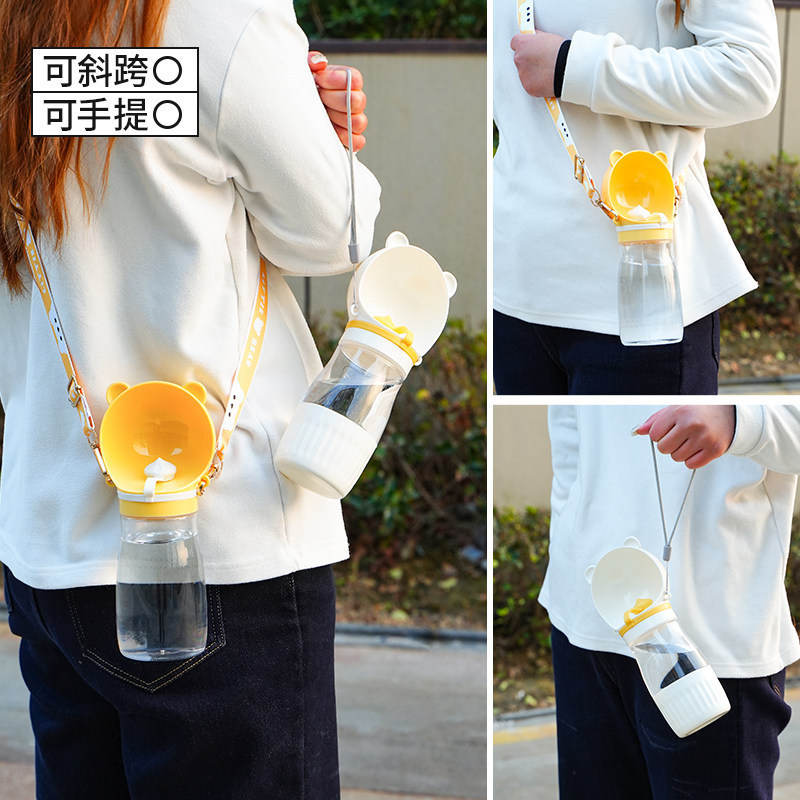 Taza de agua portátil para perros, hervidor de agua portátil, grano integral, agua potable, agua potable al aire libre, taza de acompañamiento para gatos