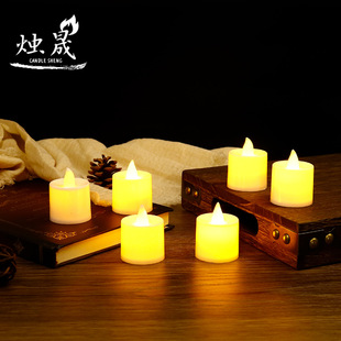 LED candle light electronic candle romantic proposal tea Wax Confession artifact Valentine's Day birthday creative layout props