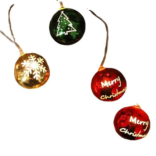 Christmas wishing ball LED Christmas tree decoration ball lamp star lamp five-pointed star ball Christmas decoration lantern