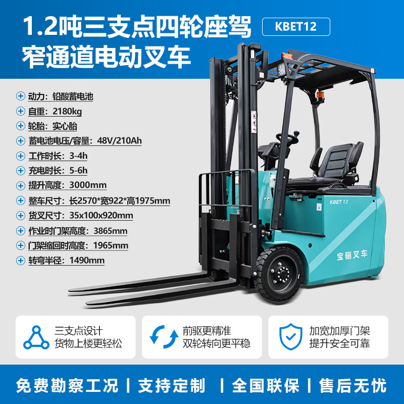 [Depósito] Linde 1.6 - 3.5 toneladas de carga elevadora de balance de batería E16C