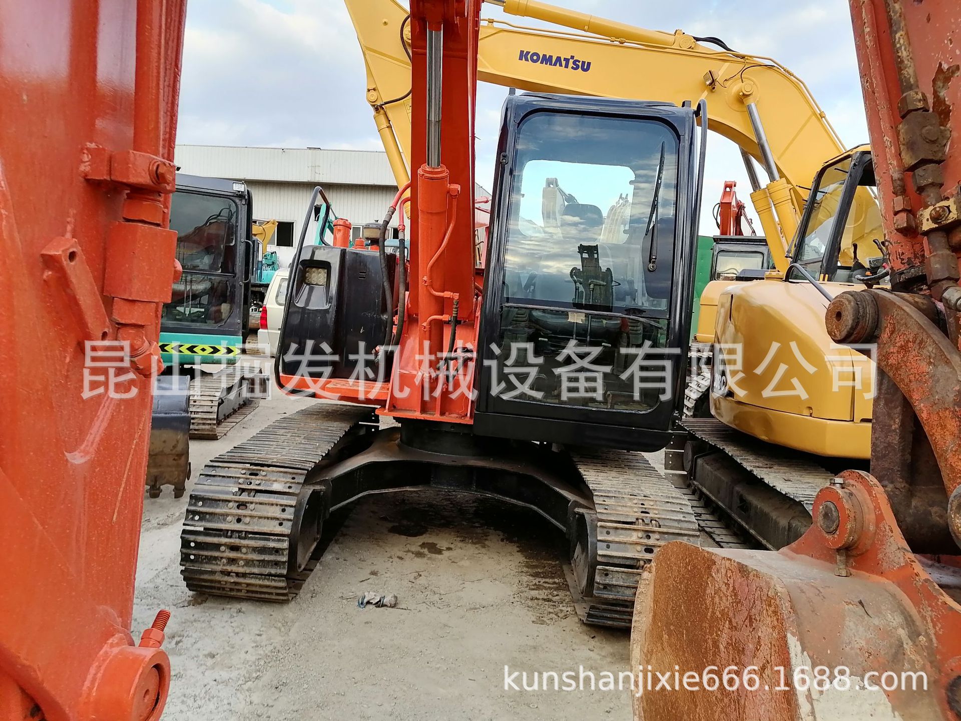 hitachi日立70二手挖掘机现货出售 日立60 80二手挖机市场