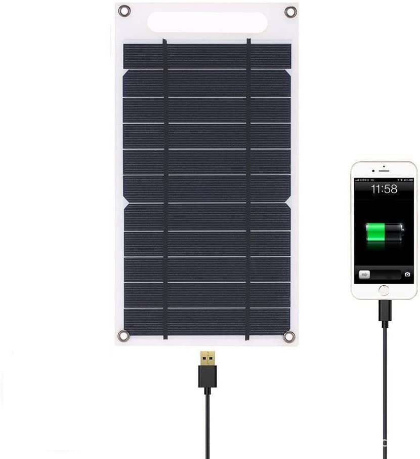 6W小型便携太阳能电池板光伏板充电系统手机户外应急充电源详情1