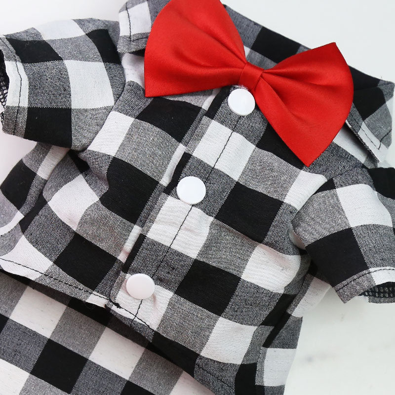 Casual Polyester Plaid Bow Knot Pet Toys display picture 9