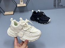 2025德尔惠秋季新款皮面老爹鞋休闲学生运动鞋批发28201童鞋厂家