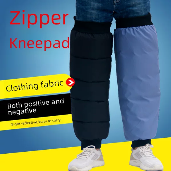 Original Manufacturer Electric Motorcycle Riding Knee Pads Leg Warmers for Men and Women Cotton Pants Cold-Proof Leg Protection Fleece-Lined Thickened