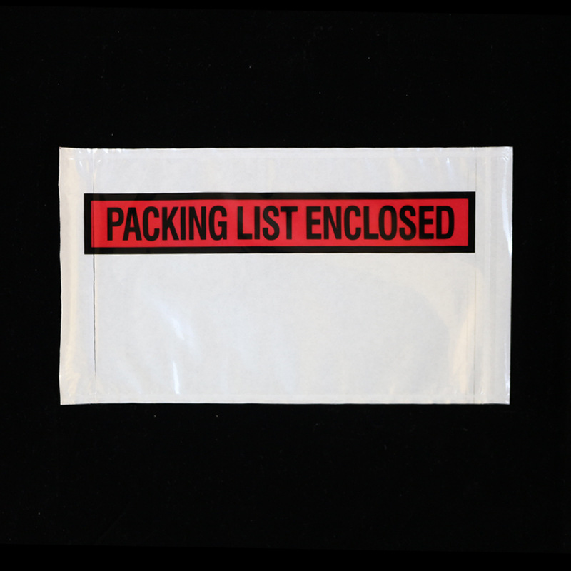 Bolsas adhesivas transparentes A4/A5 para listas de empaque, albaranes, bolsas autoadhesivas para documentos, bolsas adhesivas