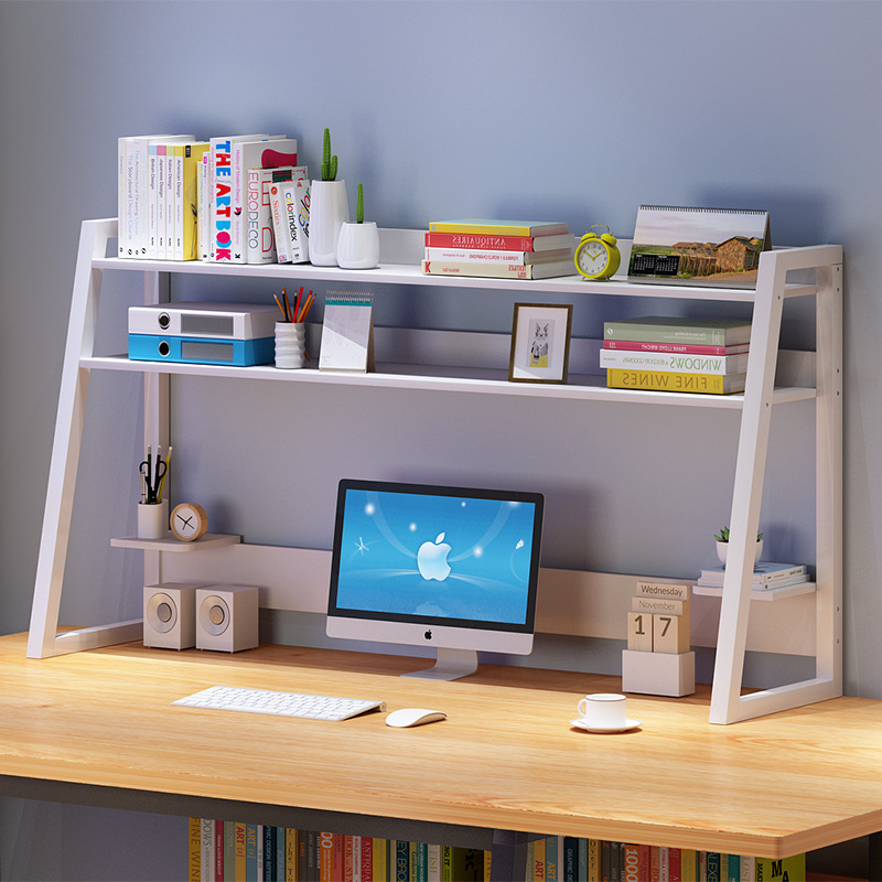 bookshelf simple and easy Office desktop Shelf student dormitory Table Storage rack small-scale Lockers desk Shelf