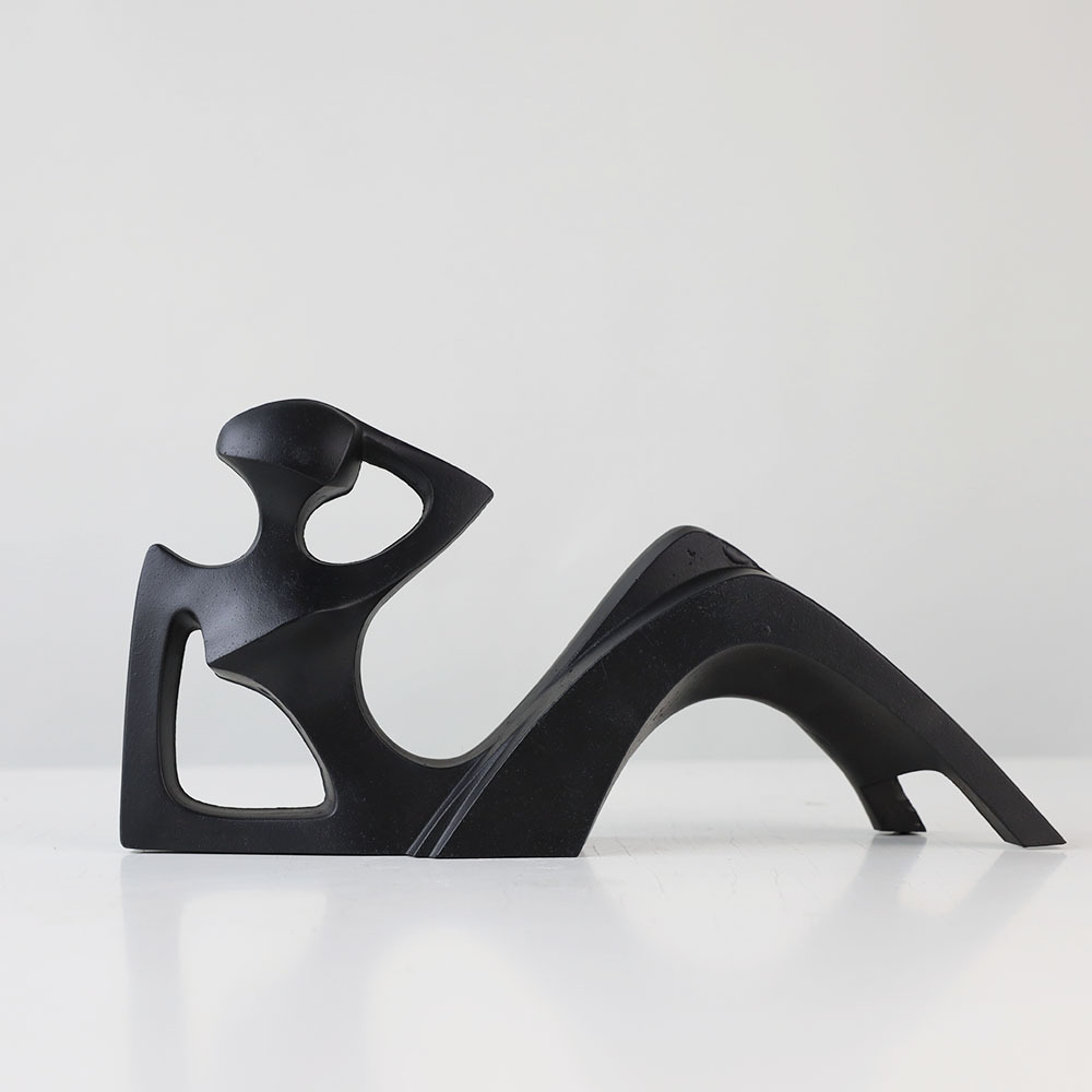 Modern black metal creative decorations for living room