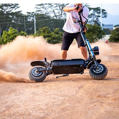 Qatlanan elektrik skuterlər folding off-road electric scooter