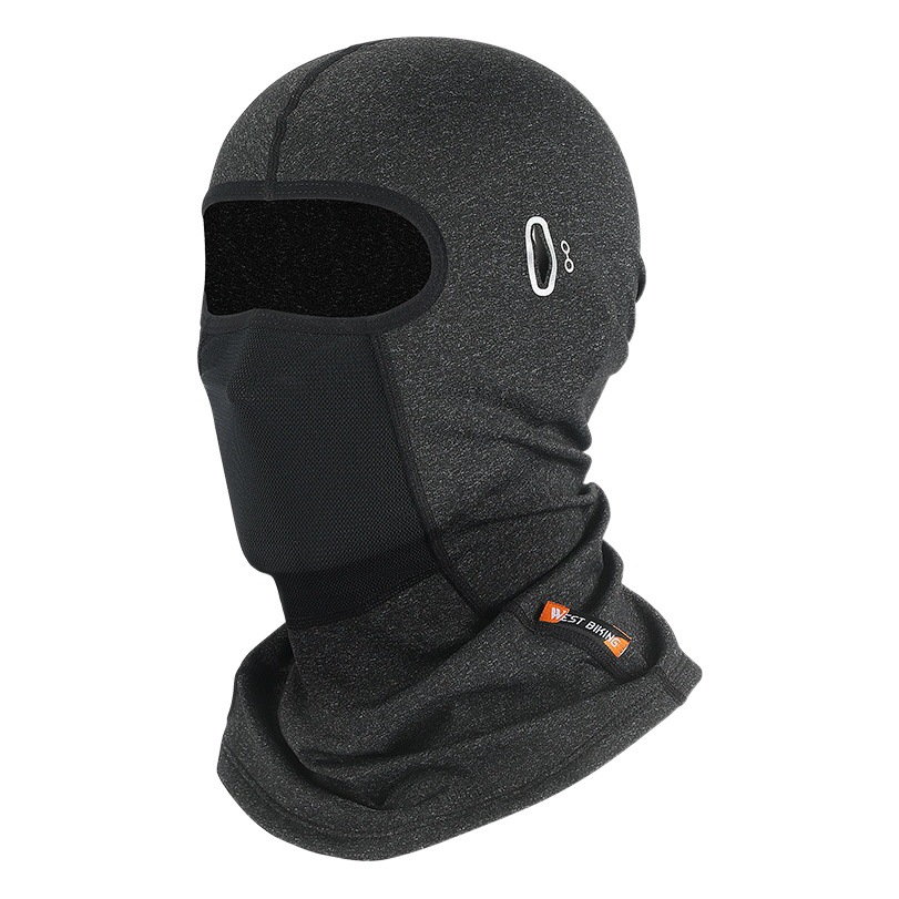 Winter Windproof Warm Headgear Fleece with Glasses Holes Motorcycle Racing Helmet Lengthened Headgear Bicycle Mask
