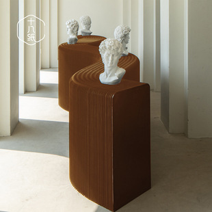 Eighteen Paper Creative Booth Window Display Rack Exhibition Merchandise Art Decoration Display Rack Floor Storage Rack