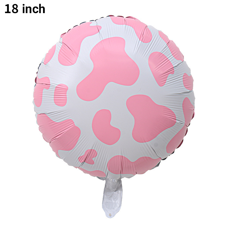 Nuevo Amazon nuevo alienígena vaca dibujos animados día de los niños tema de cumpleaños decoración de la fiesta de globo de aluminio