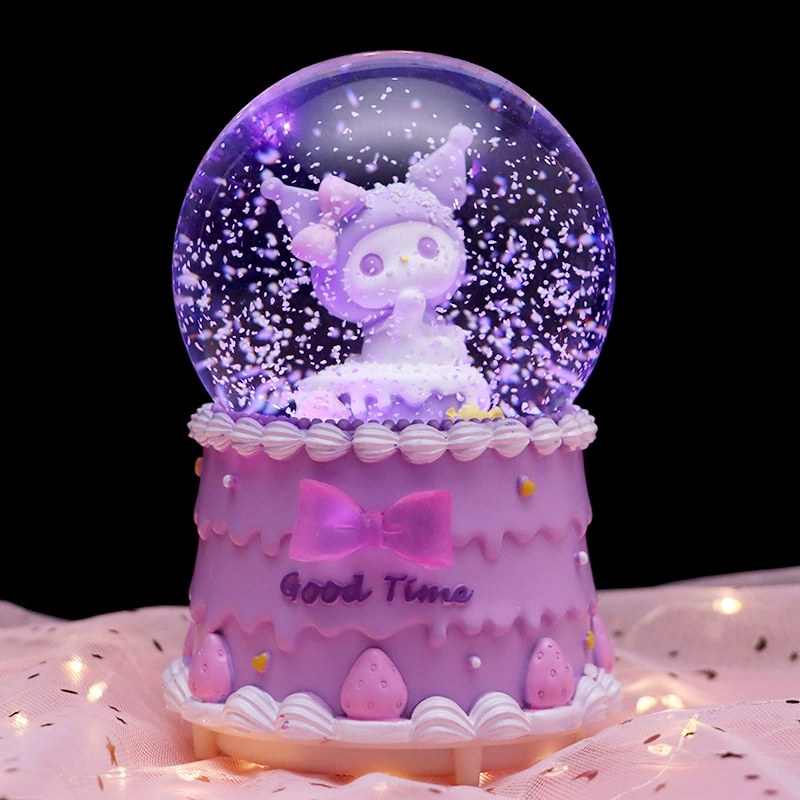 Cartoon music box, rotating rabbit