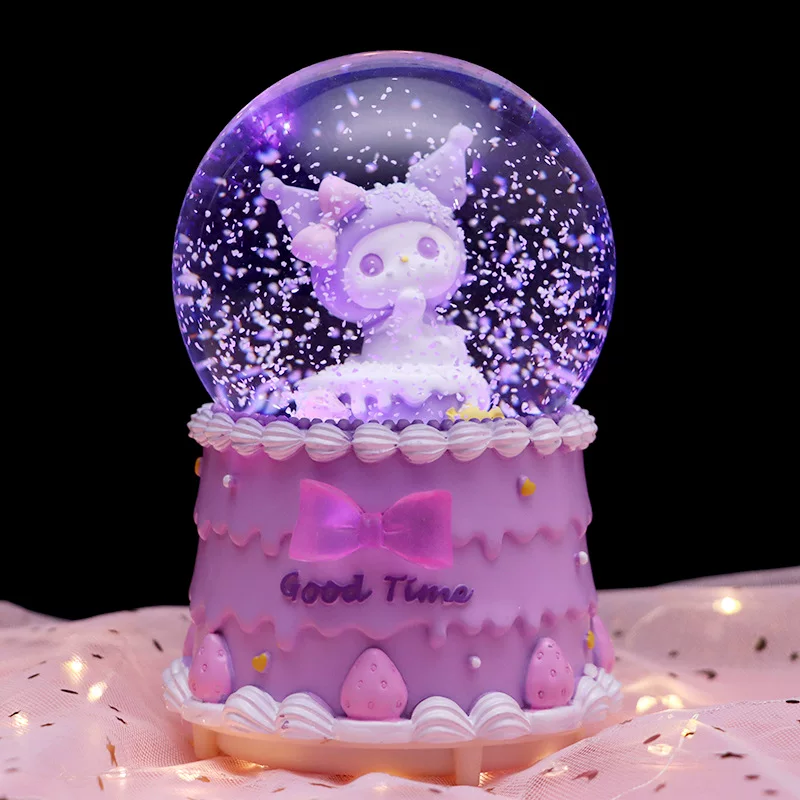 Cartoon music box, rotating rabbit