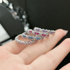 小眾設計感簡約交叉輕奢開口戒指女ins冷淡風高級感百搭指環配飾