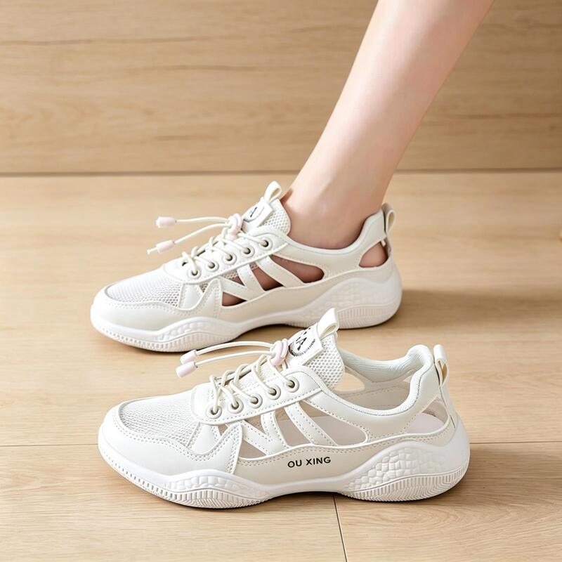 Brand Clearance Genuine Leather Comfortable Sports Sandals for Women, New Summer Style, Outdoor Hollow Breathable White Clogs Brand Clearance Genuine Leather Comfortable Sports Sandals for Women, New Summer Style, Outdoor Hollow Breathable White Clogs