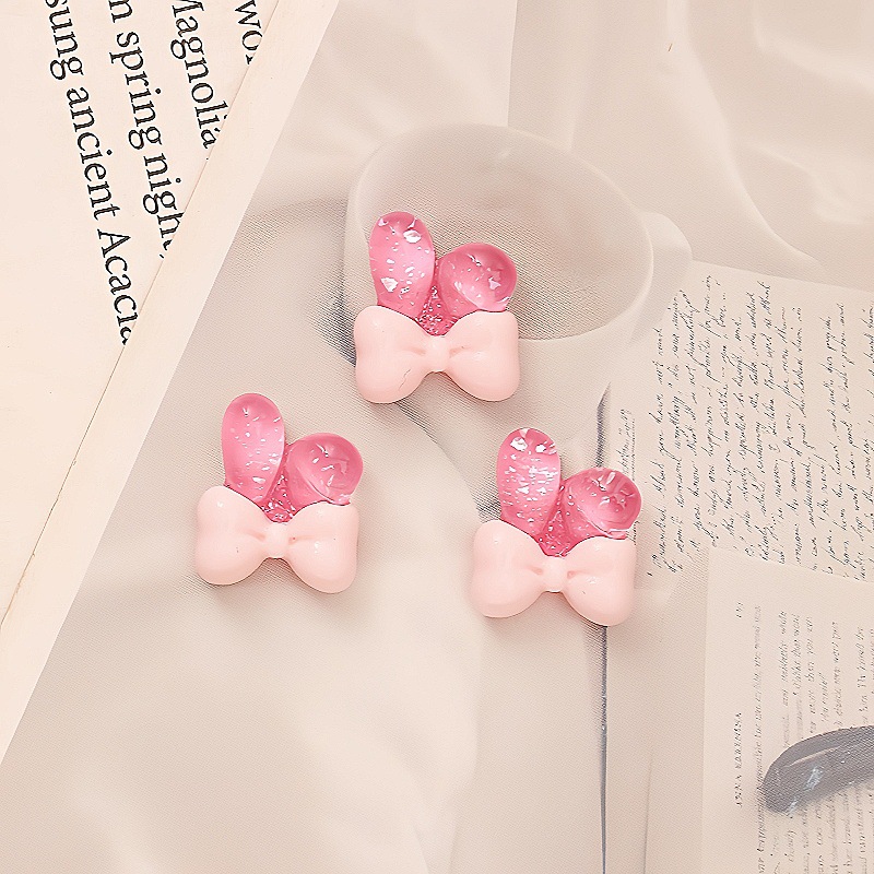 토끼 귀 활 얼음 투명