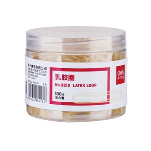 Deli 3213 Latex Ring Rubber Band 100g Boxed Rubber Ring Latex Rubber Ring Fishing Headwear Storage Rubber Band