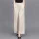 Cotton and Linen Pants Wide-leg Loose Slimming Summer New Arrival Linen Thin Pants Women's High Waist Women's Pants Casual Pants