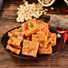 祖名臭豆腐100g独立袋装炭烧味麻辣味油炸豆腐干网红休闲小吃