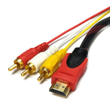 HDMIDAVlҕl hdmi to 3rca cable 1.5m