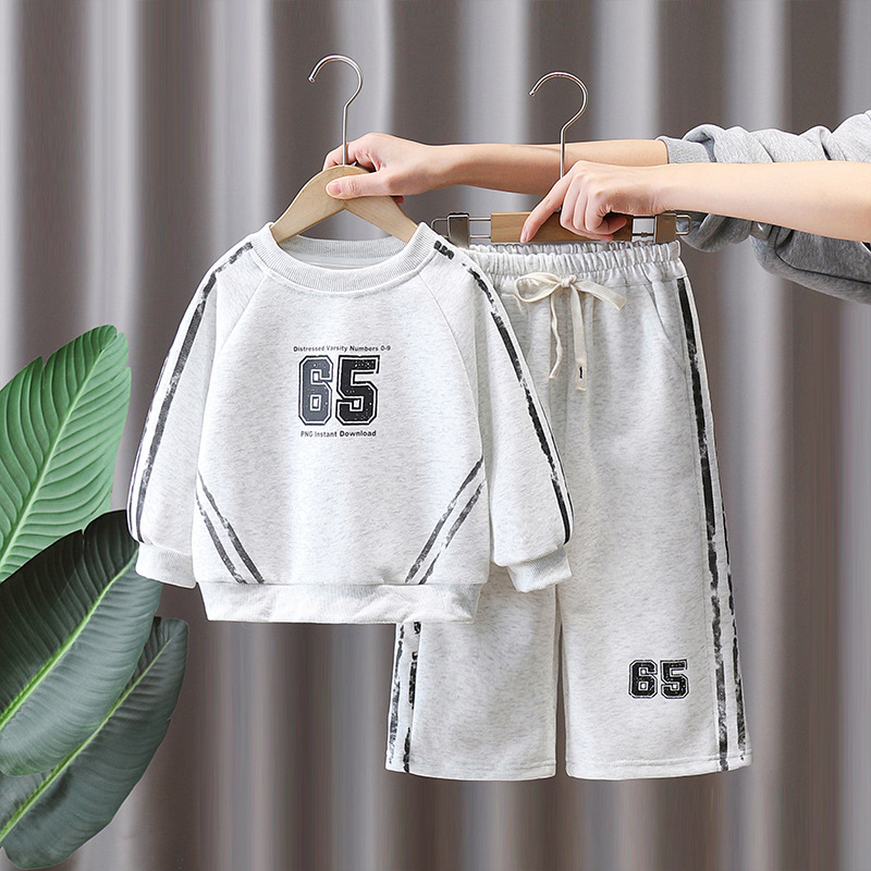 7786 Traje para niños, primavera y otoño para niñas, suéter deportivo de ocio, suéter, traje de dos piezas, ropa de marca de moda de primavera para niños