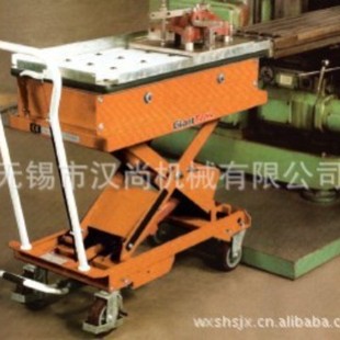 Manufacturers Supply Mobile Ball Countertop Platform Car Can Make Drum Type Hydraulic Platform Car