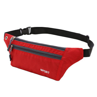 Outdoor Waist Bag for Men and Women Running Sports Music Mobile Phone Bag Light and Close-Fitting Anti-Theft Invisible Waist Bag Travel Wallet