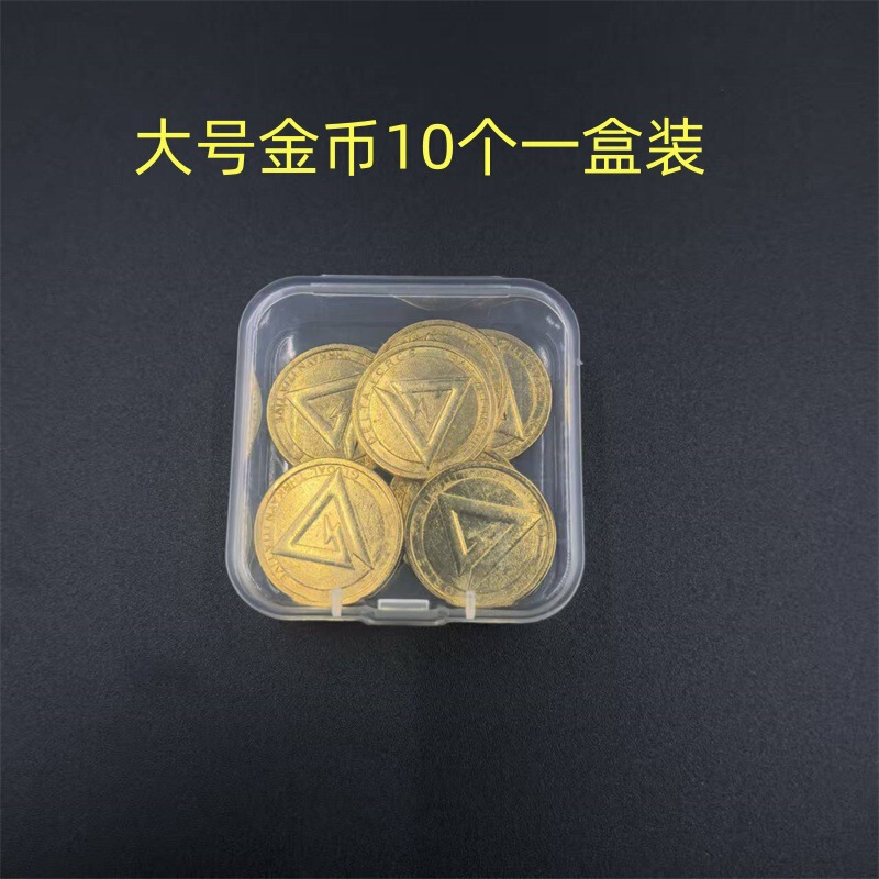 三角洲行动游戏周金色三角币复刻玩具纪念金属模型金属礼物|undefined