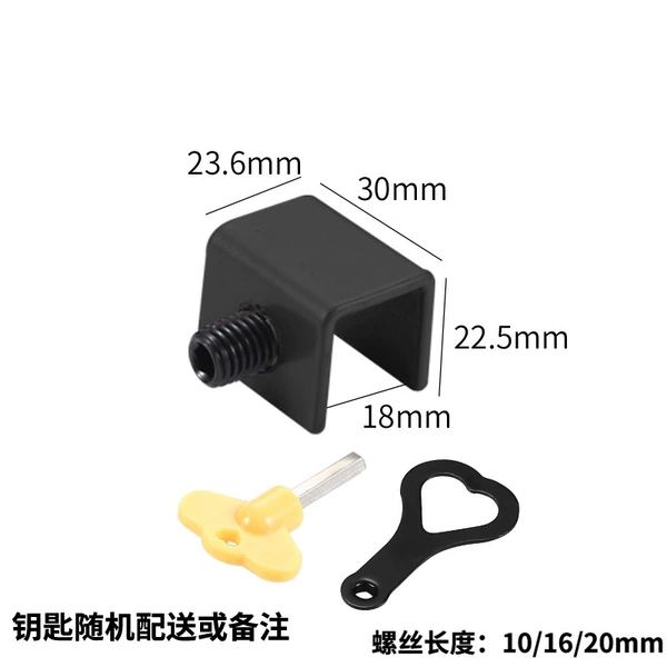 Cold-rolled steel-single-hole (black) sliding window