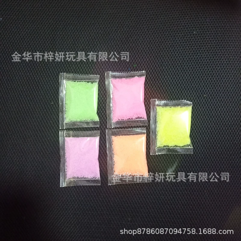 Цвет прыгающий мяч порошок DIY Ручная работа прыгающий мяч детский творческий Волшебный прыгающий мяч игрушка 10 г маленькая сумка