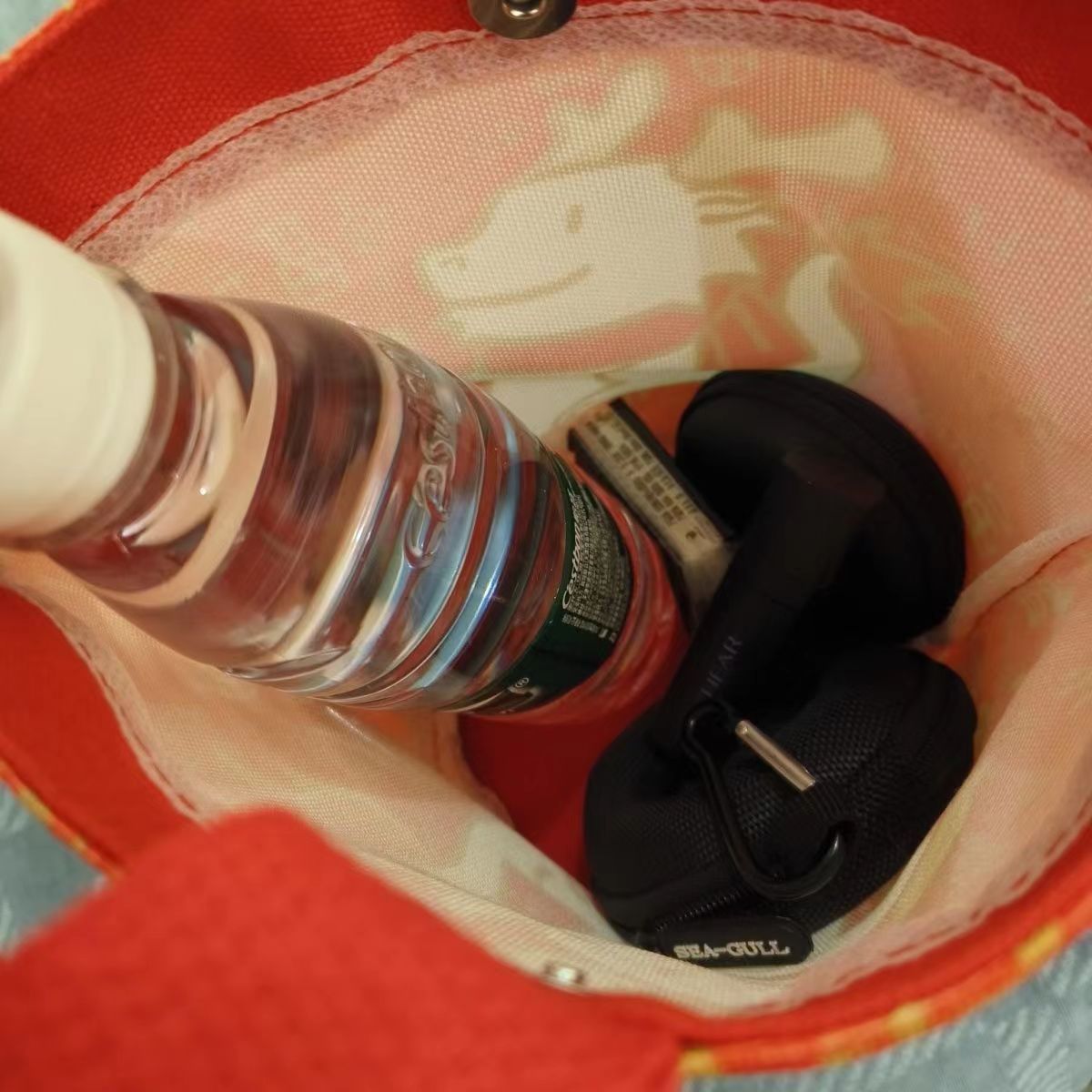 2024 Nuevo dragón año festivo Festival de Primavera cubo bolsa de lona bolso Rojo Bolsa de regalo de Año Nuevo empresa cultural y creativo