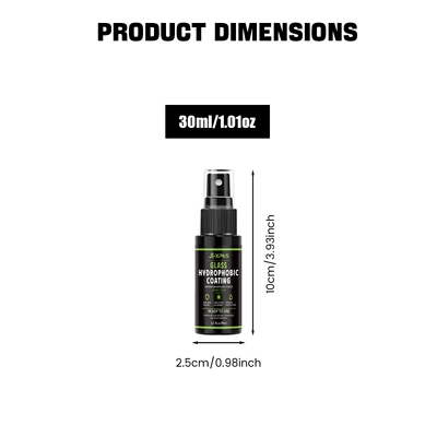 YT0503 Car Glass Anti-Fog Agent, specifically for cross-border sales, is a hydrophobic coating designed to prevent fog and rain on rearview mirrors and car windows (Automotive glass defogging agent) - yt0503-30ml
