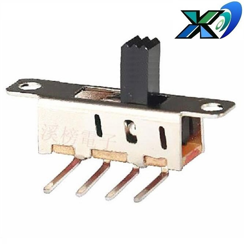 厂销3档拨动开关单排 小型3位滑动开关1P3T 3段拨动开关单排 1P3T