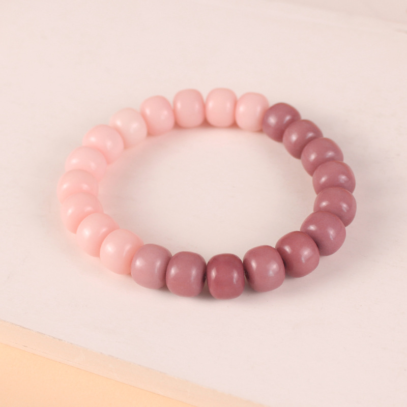 Original Ecología rica multi-tesoro pulsera de raíz de Bodhi color caramelo solo círculo bobinado suave tiro alto tres colores pulsera Bodhi