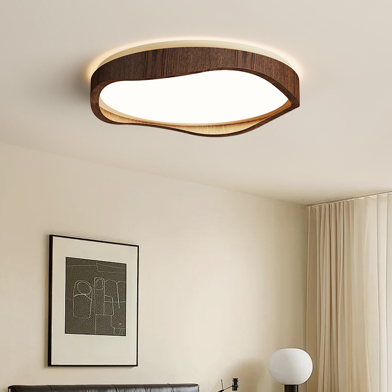 2025 nuevo estilo de espectro completo estilo crema retro sala de estar lámpara de techo estilo antiguo francés protección ocular creativa lámpara de sala de estar