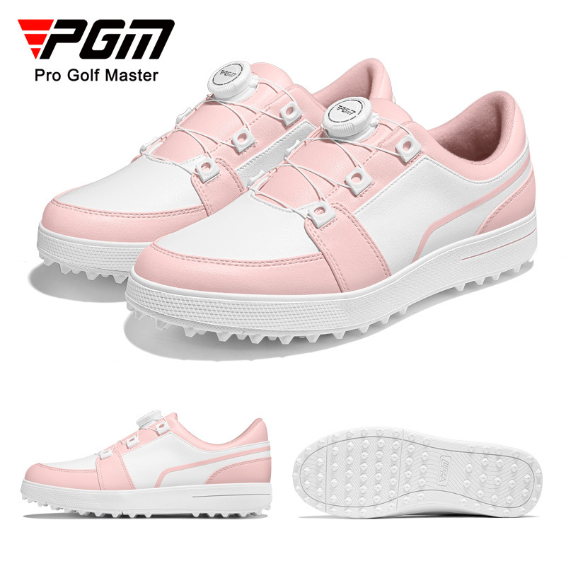 PGM 골프 신발 여성 방수 노브 스포츠 신발 편안한 미끄럼 방지 보드 신발 캐주얼 신발 공장 직접 판매