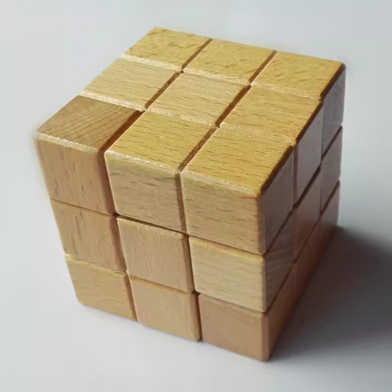 Kongming Luban bloqueo Soma bloques de construcción cubo rompecabezas Ruso rompecabezas cubo rompecabezas niños material didáctico