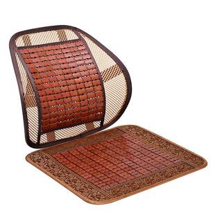 Summer Car Cushion Lumbar Cushion Bamboo Mat Seat Cushion Truck Breathable Waist Pillow Summer Bamboo Back Cushion