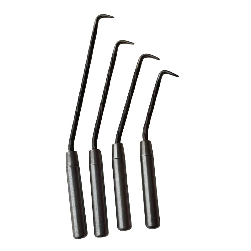 扎钩麻花钢筋钩螺纹扎丝钩加长不锈钢钢筋工扎钩高硬度扎勾